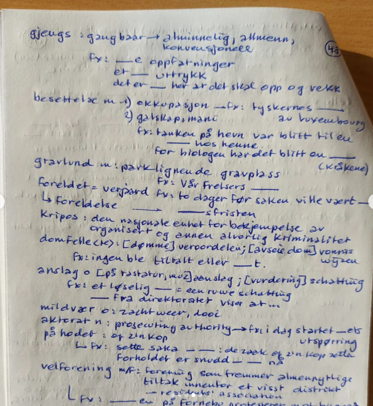 Dil öğrenmenin püf noktası 32 - Kelime toplayın, kendi kelime kartlarınızı ve listelerinizi oluşturun
